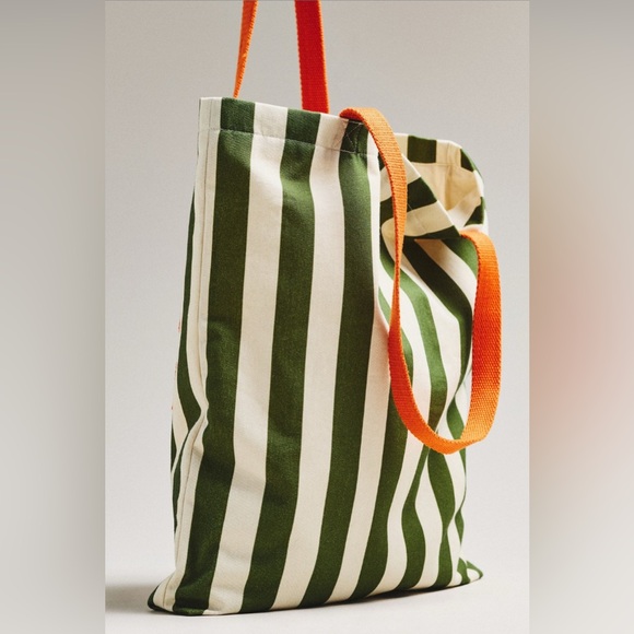 Printed Beaded Canvas Tote Bag (See photos/Description) - Picture 2 of 16